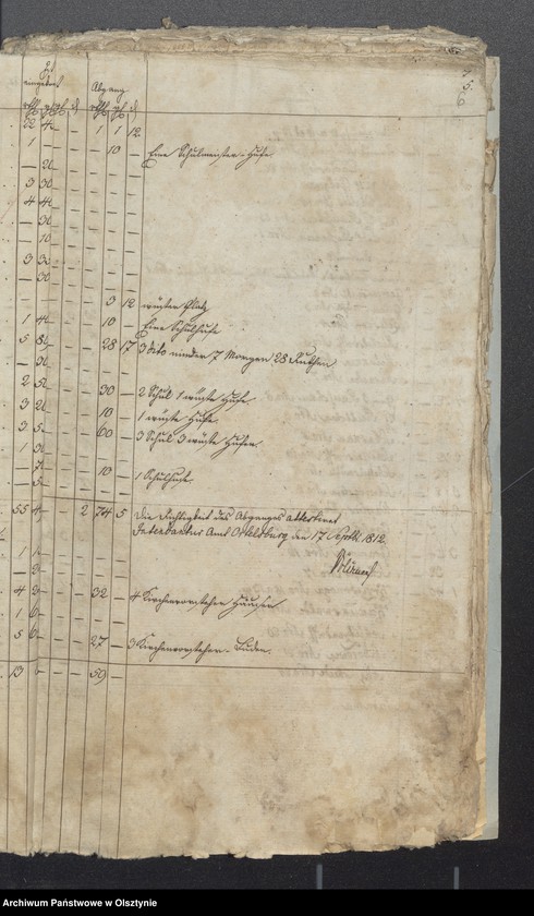 image.from.unit.number "Beläge zur Einnahme der Passenheimsche Stadt Kirchen Rechnung"