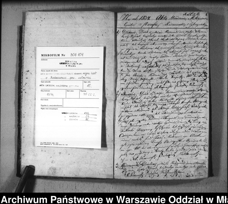image.from.unit.number "Akta urodzeń, małżeństw i zgonów"