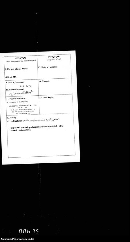 Obraz 3 z jednostki "Na otdaču v arendu 54ch lavok v gorodskich rjadach v gor. Lodzi na 1898-1900 g. g."