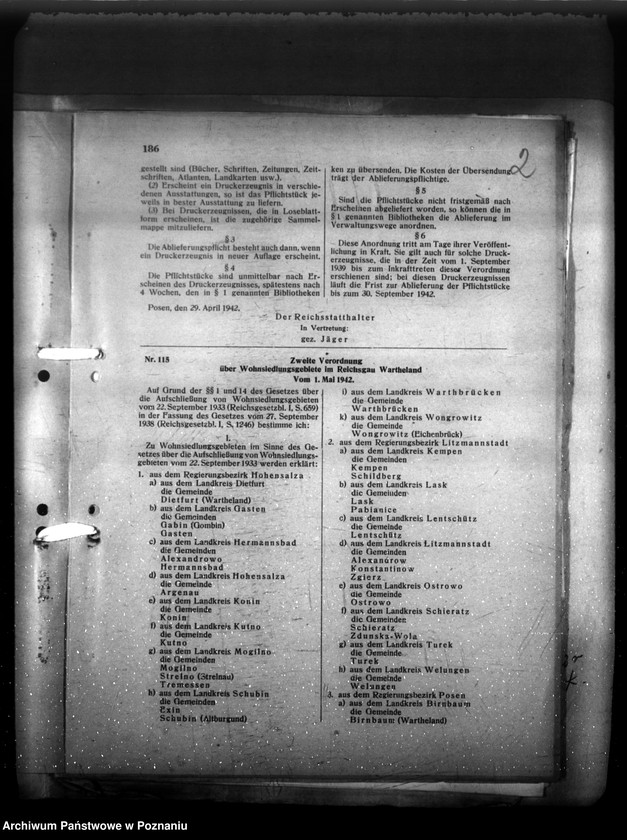 Obraz 6 z jednostki "Verordnungsblatt Nr. 15"