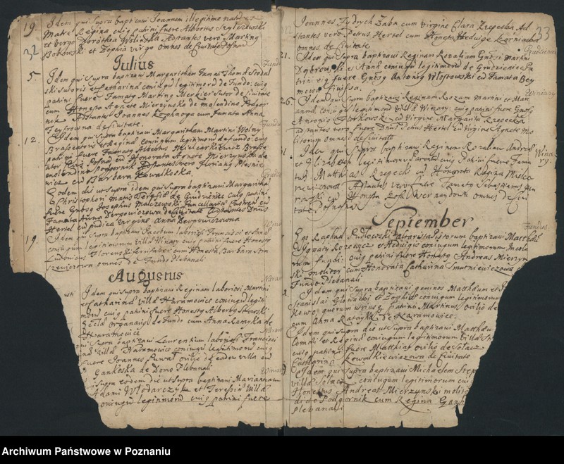 Obraz 18 z jednostki "Księga chrztów i małżeństw"