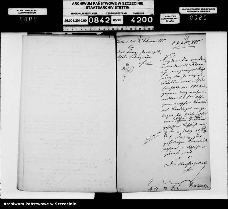 image.from.unit.number "Unterbringung von Taubstummen und deshalb getroffene Verwaltungen und gesammelten Gelder und wegen Errichtung eines Taubstummen-Lehr-Instituts für Pommern, vol. V"