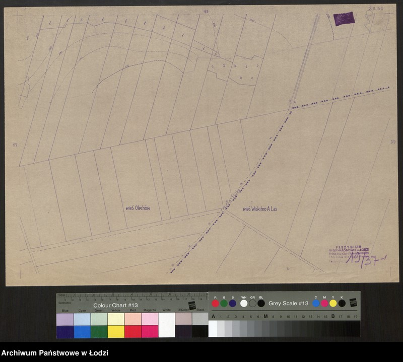 Obraz 1 z jednostki "Plan m. Łodzi 1:2000, odbitki. Sekcja SO 58"