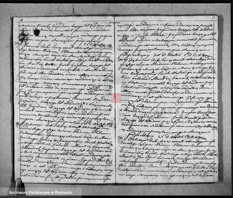 Obraz z jednostki "Akta urodzonych"