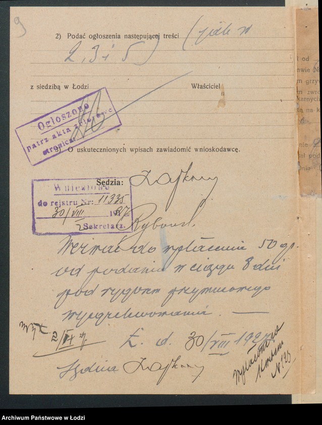 Obraz 11 z jednostki "Zakład Elektrotechniczny – J. Russak"