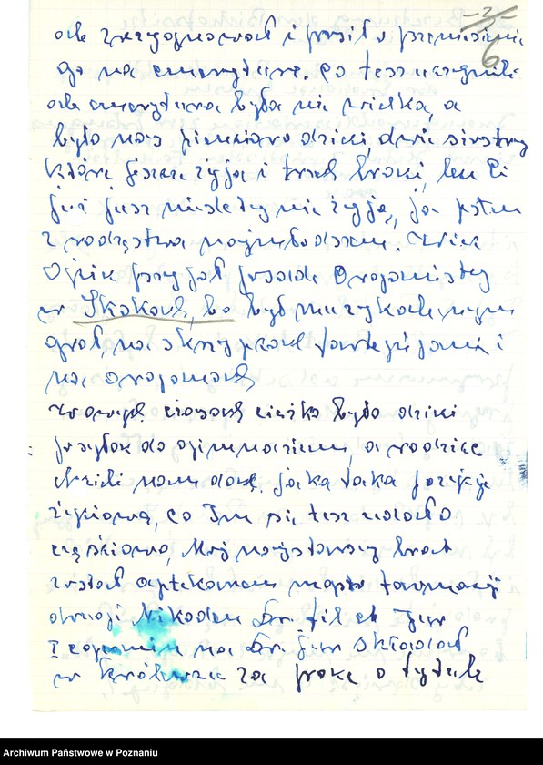 Obraz 18 z jednostki "Relacje i wspomnienia dotyczące powstania wielkopolskiego: 1. Poznań, część lV /autorzy relacji od N - S/."