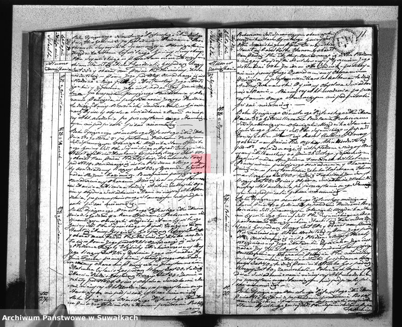 image.from.unit.number "Akta urodzonych gminy Sereie od 1-go stycznia 1815 aż do ostatniego grudnia roku tegoż"