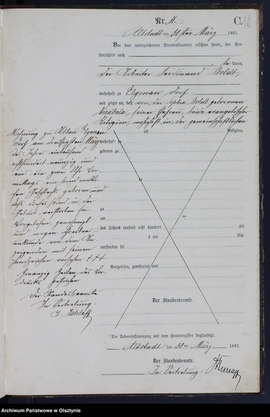 image.from.unit.number "Sterbe-Neben-Register Nr 1 - 43"