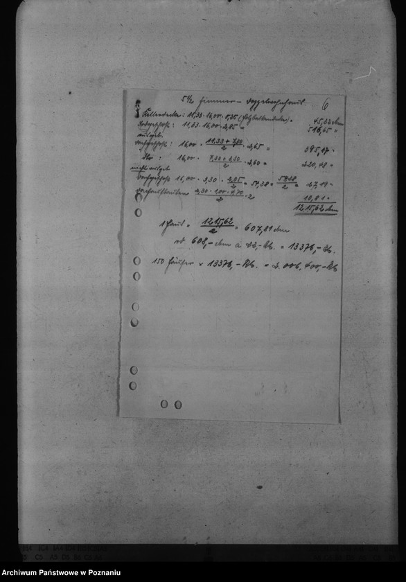 Obraz 10 z jednostki "Errichtung von Holzhäusern in Posen. Kreisschulungsburg. Reichsarbeitsdienst- Baracken, Schlaupe, Kreis Kempen"