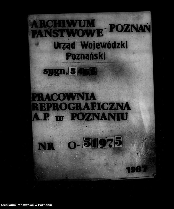 Obraz 1 z jednostki "Zatwierdzenie zakładu przemysłowego /młyna/ Jana Sibilskiego w Wolsztynie"