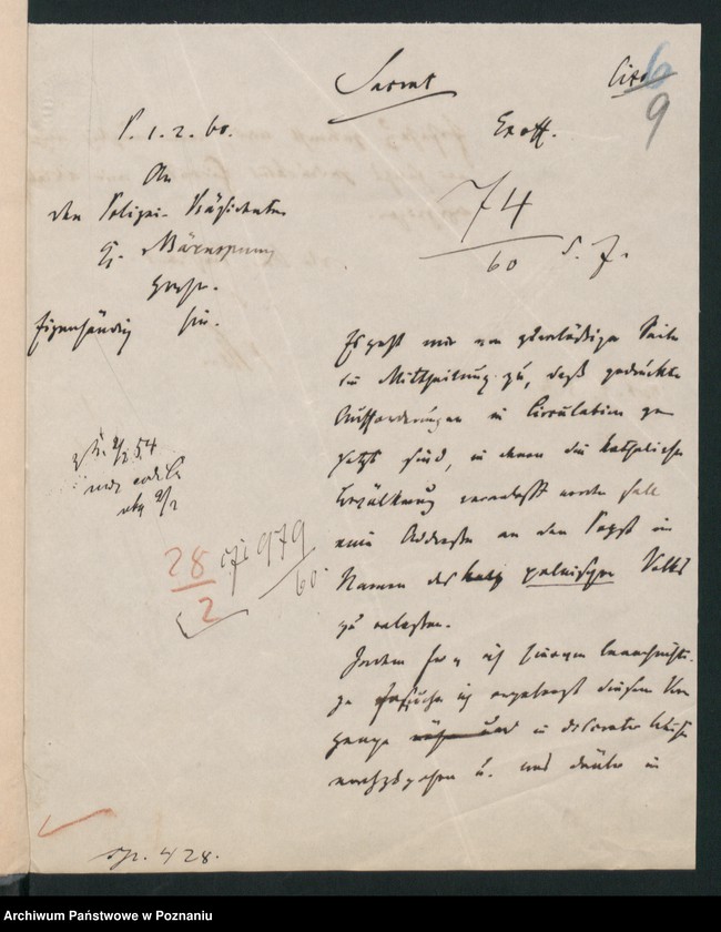 Obraz 12 z jednostki "Die Versuche zur Identifizierung der polnisch-nationalen Bestrebungen mit der katholischen Kirche."