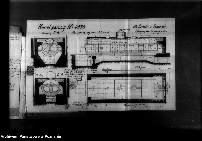 Obraz 11 z jednostki "Gorzelnia w majętności Sędziwy powiat szamotulski własność Dr Wiza nr woj. kotła 64"