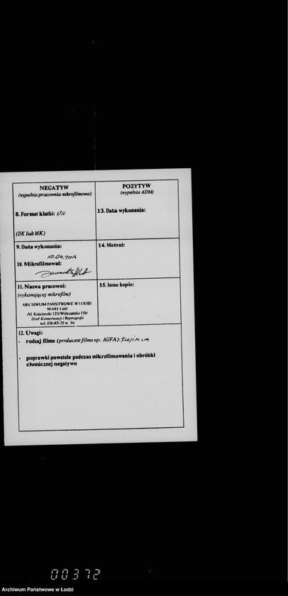 Obraz 3 z jednostki "Ob izmerenji usadb"