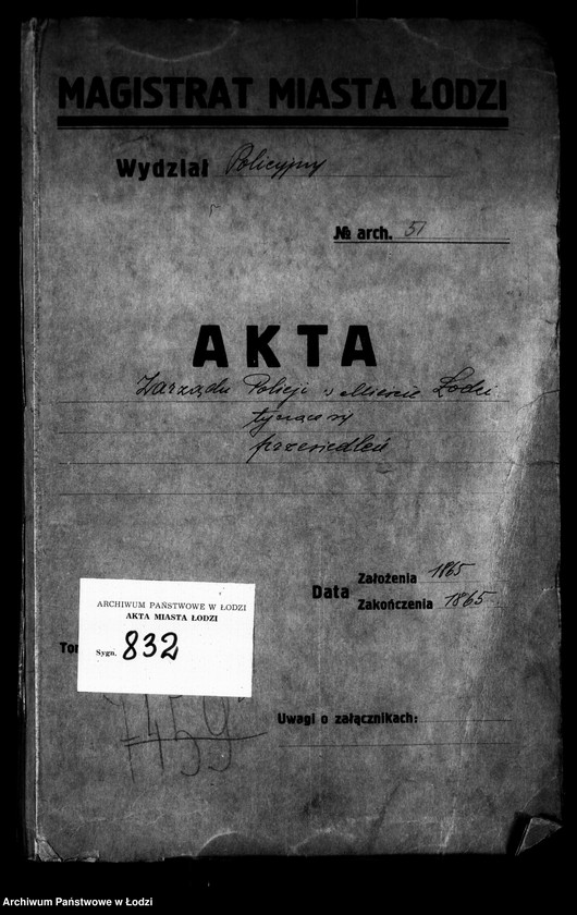 Obraz 4 z jednostki "Akta tyczące się przesiedleń"