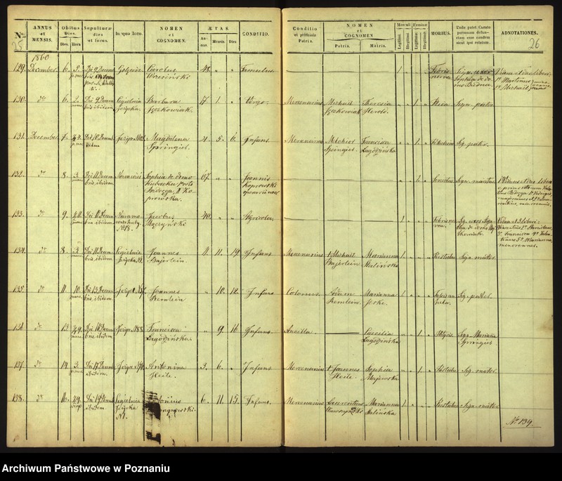 Obraz 16 z jednostki "Księga zgonów"