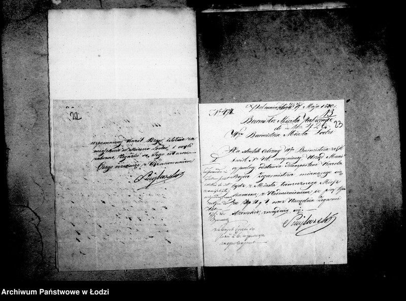 Obraz 19 z jednostki "Akta tyczące się odtransportowania osób miejsc zbiegłych"