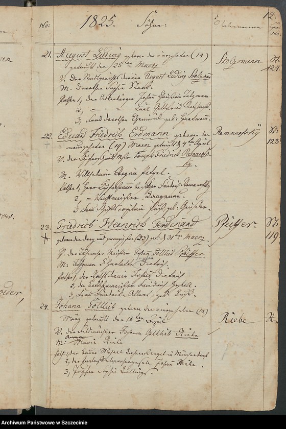 image.from.unit.number "Geburtsregister Gollnow. St. Katharinen-Kirchengemeinde."