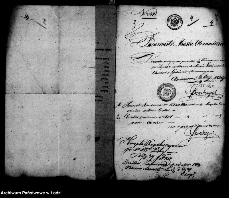 Obraz 10 z jednostki "Akta tyczące się przesiedleń"