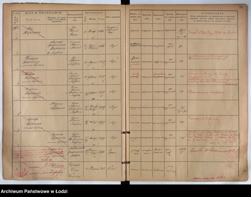 image.from.unit.number "[Księga ludności stałej m. Łodzi guberni piotrkowskiej nr domu 961z-961h]"