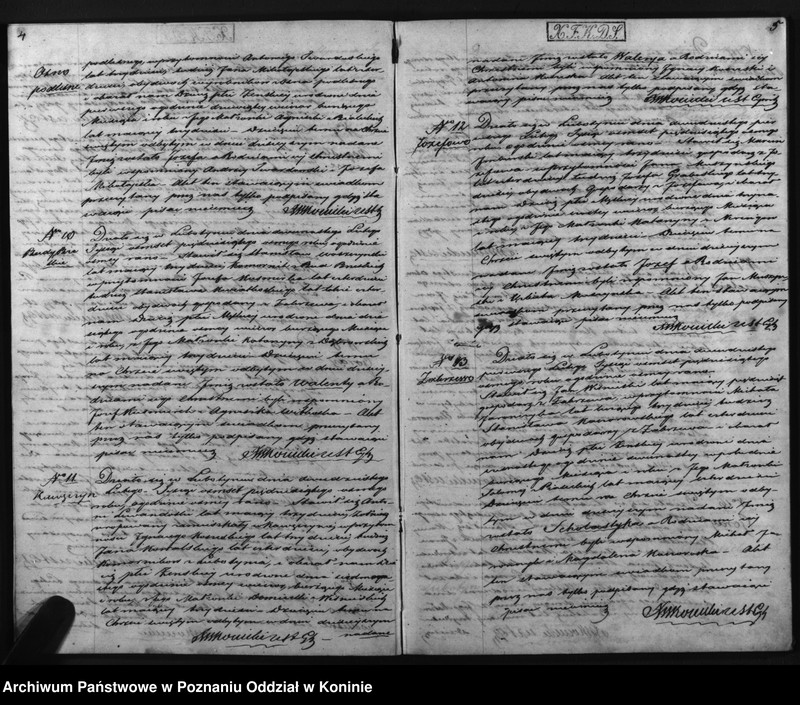 Obraz 5 z jednostki "Dowody urodzonych, zaślubionych i zmarłych"
