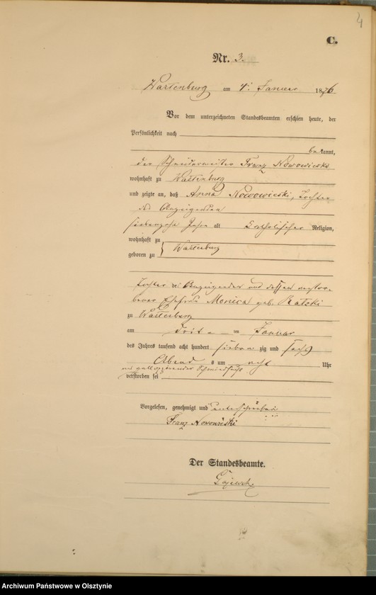 image.from.unit.number "Sterbe-Haupt-Register Nr 1 - 150"