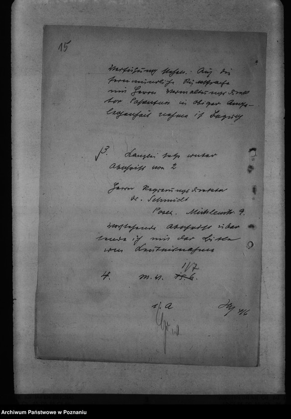 Obraz 19 z jednostki "Bauten für die Reichsuniversität Posen"