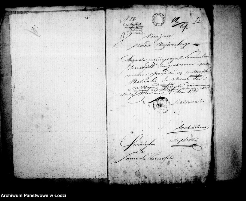 Obraz 19 z jednostki "Akta zawierające w sobie świadectwa przesiedleń"