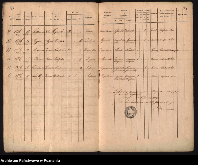 Obraz 20 z jednostki "Księga urodzeń, małżeństw i zgonów"