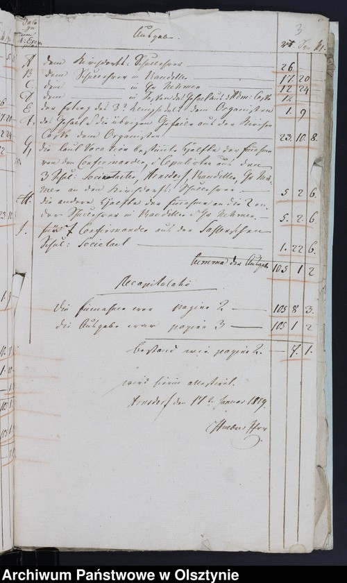 image.from.unit.number "Schul-Casen Rechnung der Arnsdorffschen Kirche"