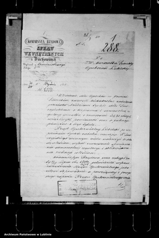 Obraz z jednostki "Akta tyczące się sporu między włościanami dóbr Grochowa w powiecie siedleckim a dziedzicem tych dóbr"