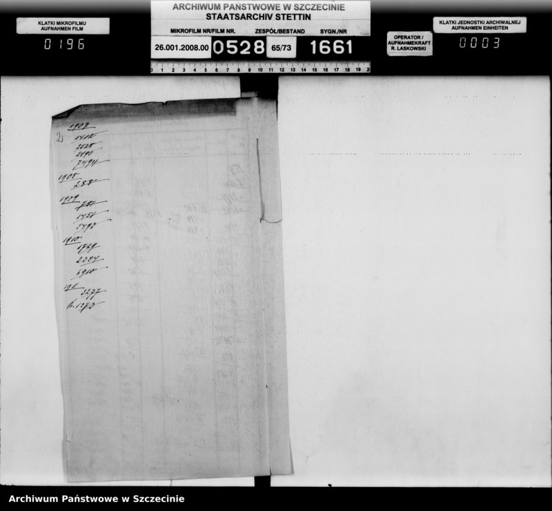 Obraz 3 z jednostki "Einrichtung der Gasbeleuchtung im Schloss, vol. II"