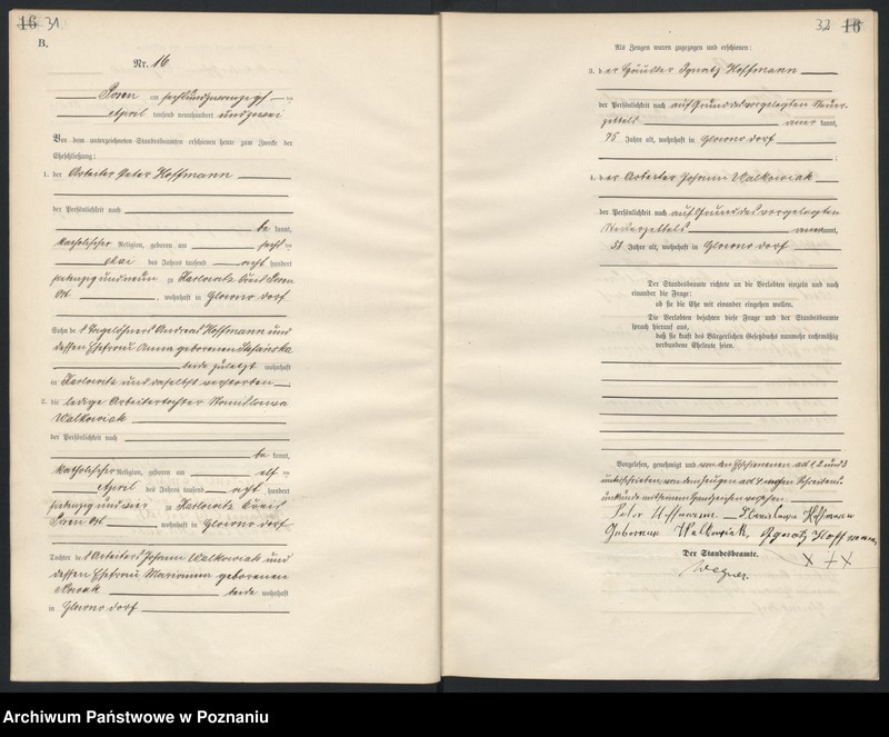 Obraz 18 z jednostki "[Księga małżeństw]"