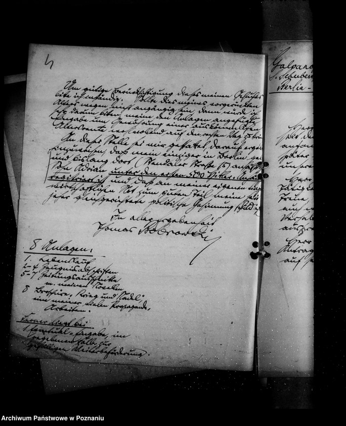 Obraz 8 z jednostki "Bewerbungsgesuche um Anstellung"