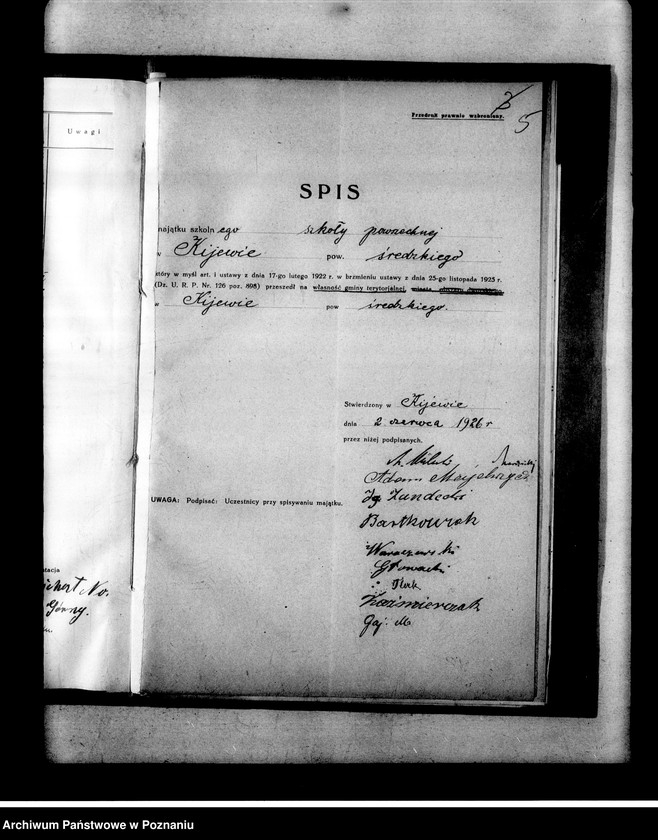 Obraz 9 z jednostki "Szkoła Powszechna Kijewo powiat Środa"