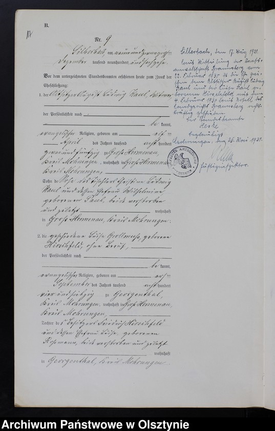 image.from.unit.number "Heirats-Neben-Register Nr 1 - 9"