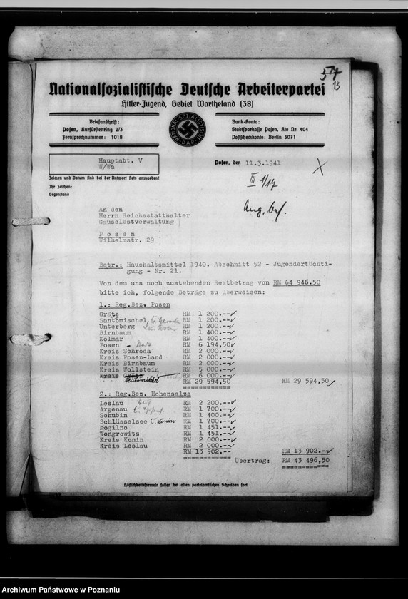 Obraz 17 z jednostki "Beihilfen an leistungsschwache Gemeinden zur Beschaffung von H.J.-Heimen."