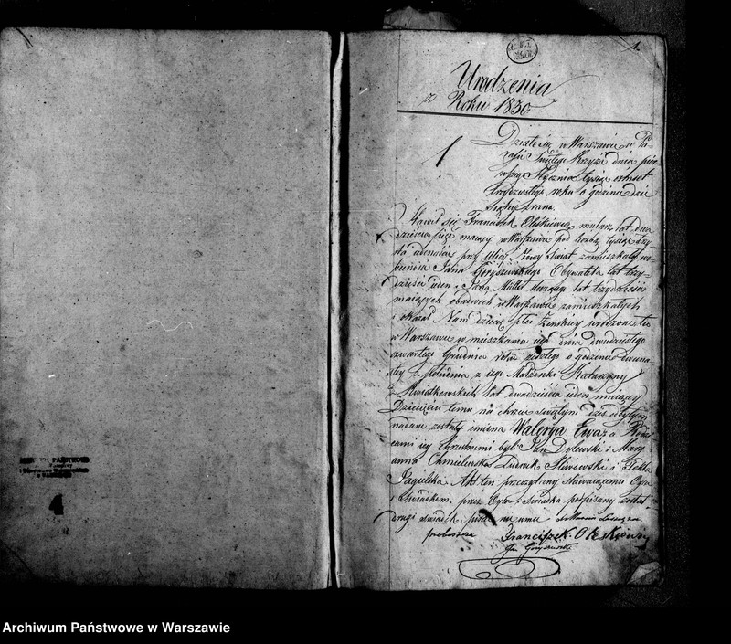 image.from.unit.number "Akta urodzeń, małżeństw i zgonów"