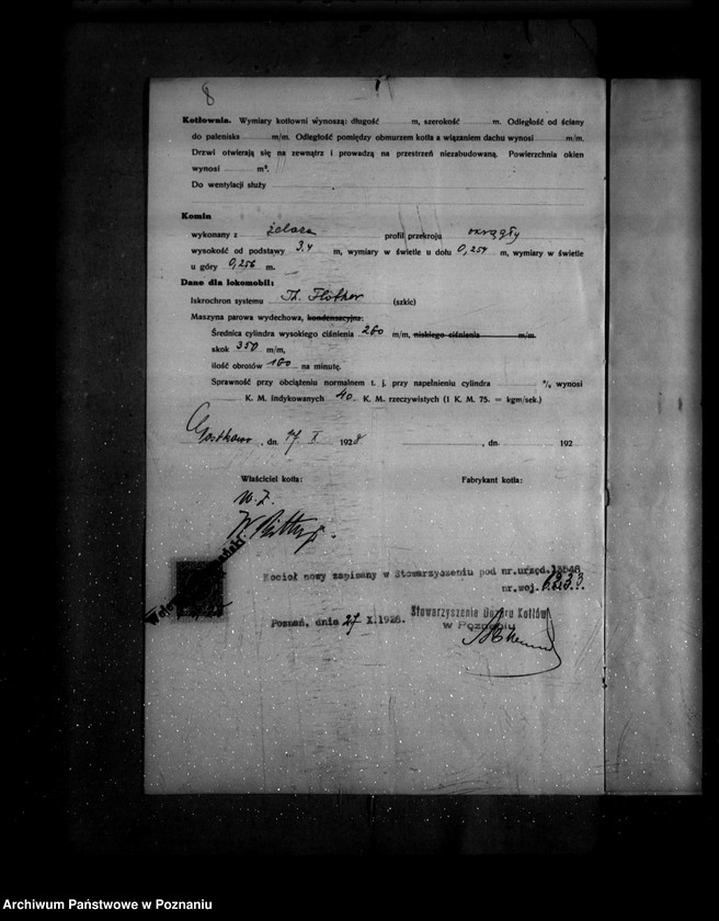 Obraz 12 z jednostki "Gospodarstwo rolne w Gostkowie powiat rawicki własność W. Bittera nr woj. kotła 6233"