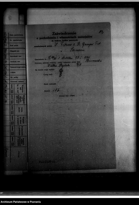 Obraz 15 z jednostki "Cukrownia w Środzie Towarzystwo Akcyjne Nr woj. 123"