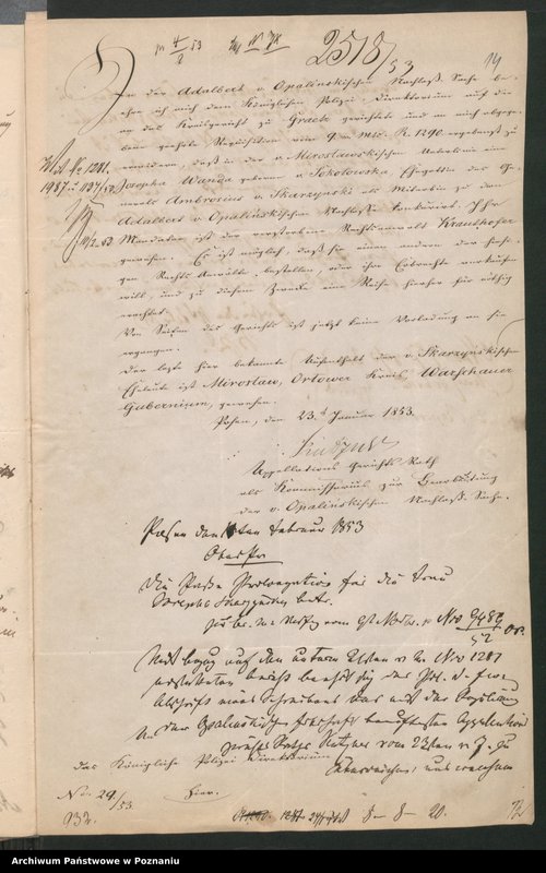 Obraz 17 z jednostki "A. betr. den polnischen General Ambrosius von Skarzyński"