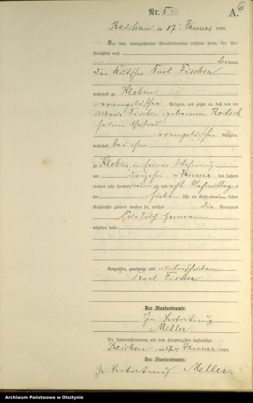 image.from.unit.number "Geburts-Neben-Register Nr 1 - 106"