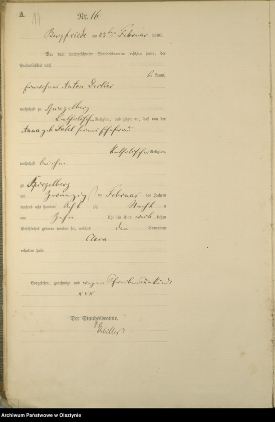 image.from.unit.number "Geburts-Haupt-Register Nr 1 - 86"