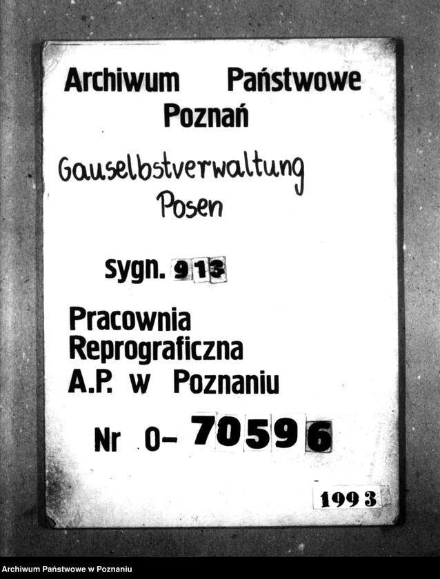 Obraz 1 z jednostki "[Akta personalne nauczyciela Gustawa Sieberlicha]."