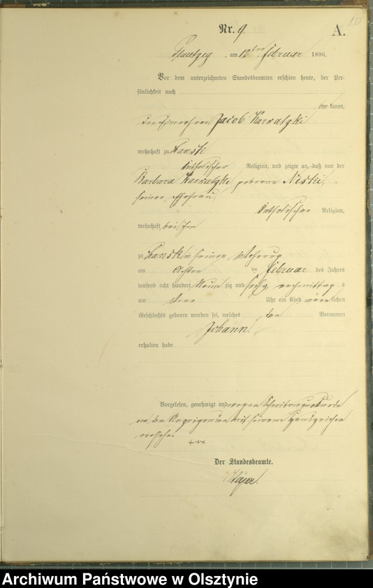 image.from.unit.number "Geburts-Haupt-Register Nr 1 - 48"