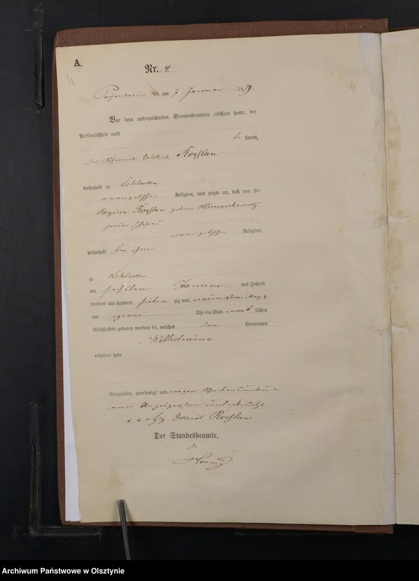 image.from.unit.number "Geburts-Haupt-Register Nr 1 - 226"