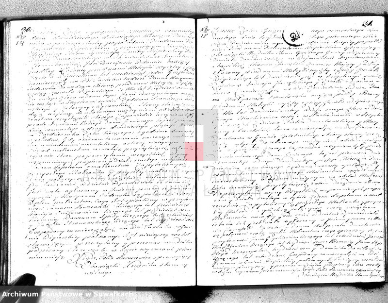 image.from.unit.number "Akta małżeństwa gminy wigierskiey od 1-go stycznia 1818 do dnia ostatniego grudnia tegoż roku 1818"