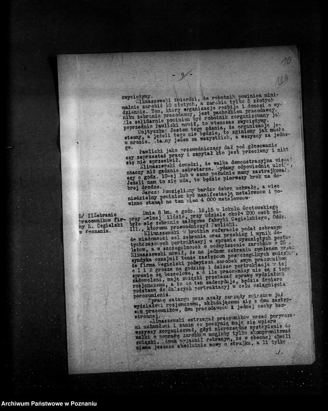 Obraz 14 z jednostki "Sprawozdania sytuacyjne tygodniowe za czas od 3 sierpnia do 30 sierpnia 1928 r."