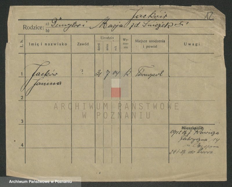 Obraz 12 z jednostki "Jakobic - Jakubek"