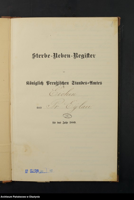 image.from.unit.number "Sterbe-Neben-Register Nr 1 - 27"