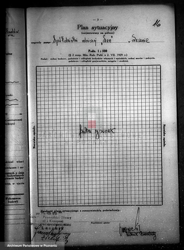 Obraz 19 z jednostki "Zatwierdzenie zakładu przemysłowego Firmy "Len" w Lesznie"